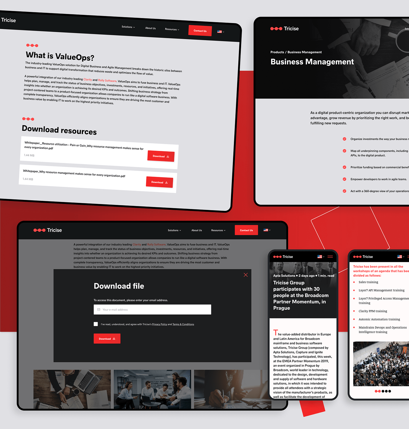 black & white branding digital branding Information Technology IT services ui design user interface Web Design