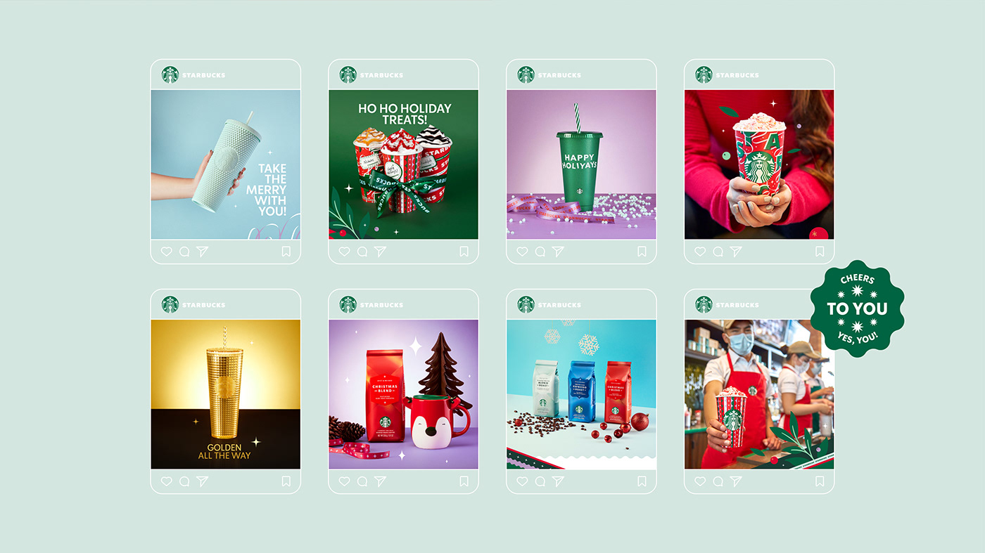 Advertising  art direction  Coffee colombia concept craft Digital Art  Holiday Photography  starbucks