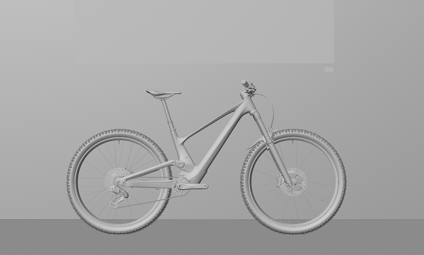 3D Bike c4d CGI genius motion redshift scott trail visualization