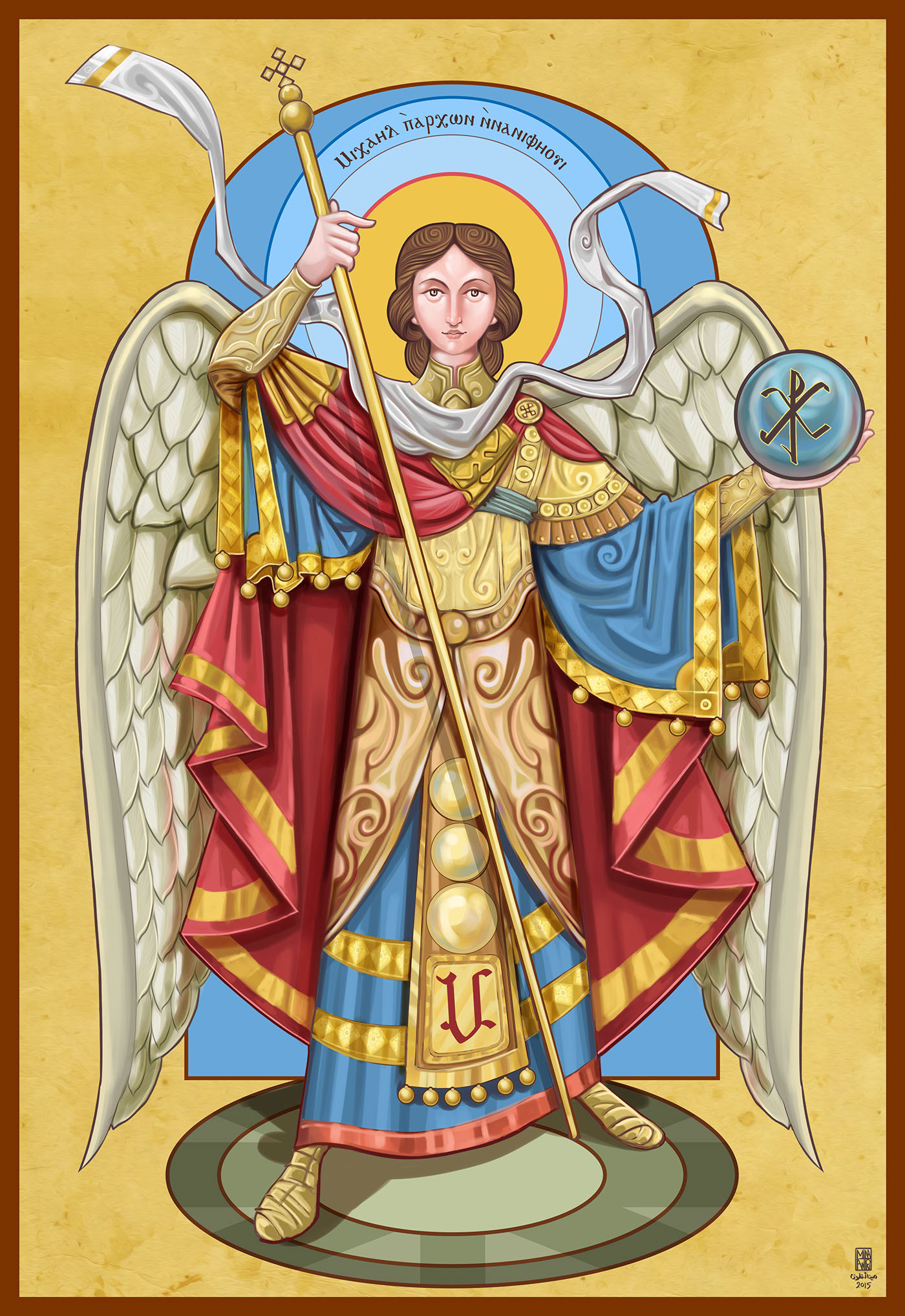 Archangel Michael on Behance