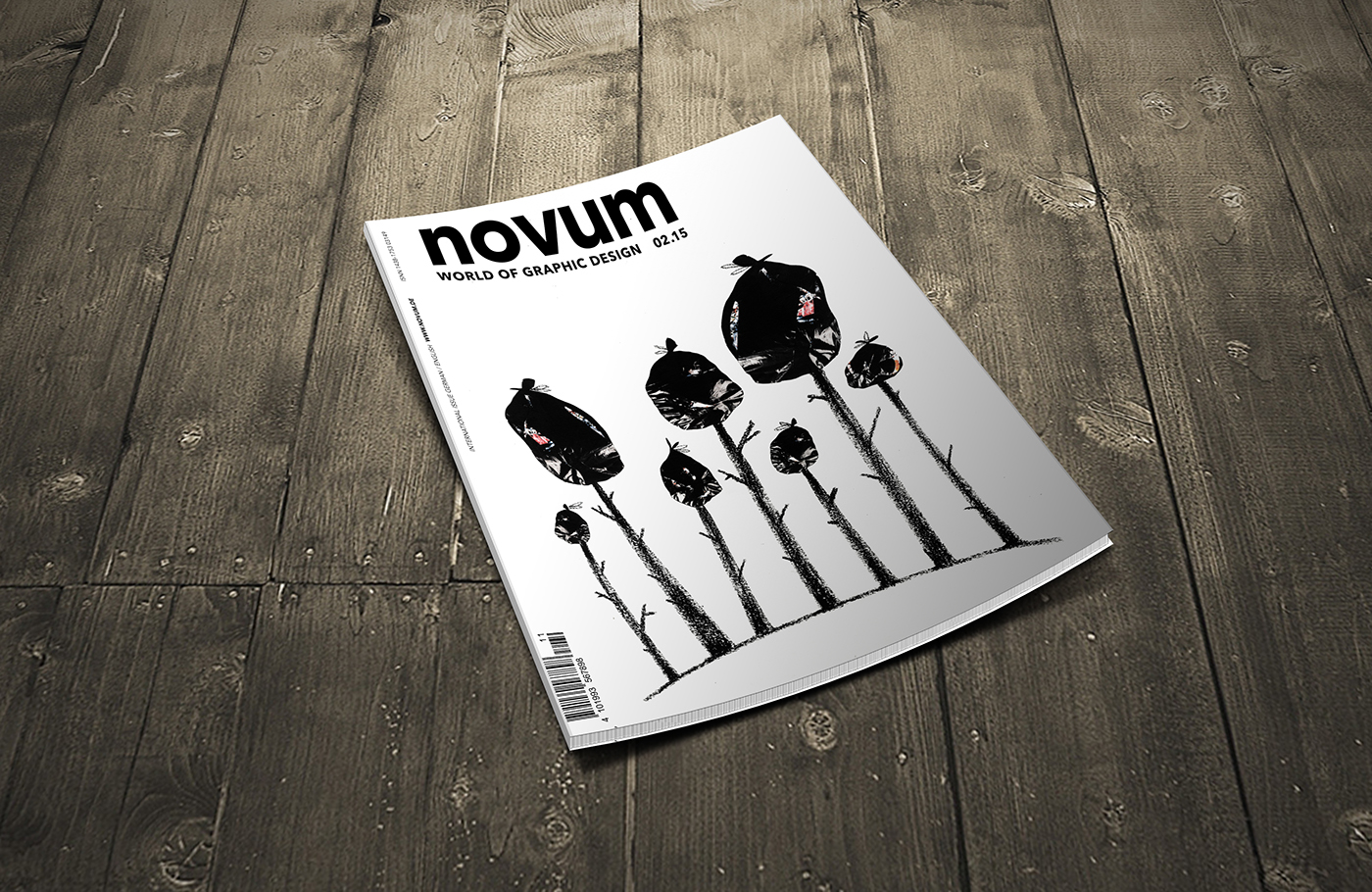 novum magazine cover message