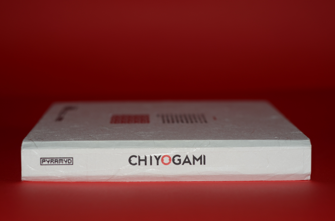 design edition japan red book origins fold Glue cut paper