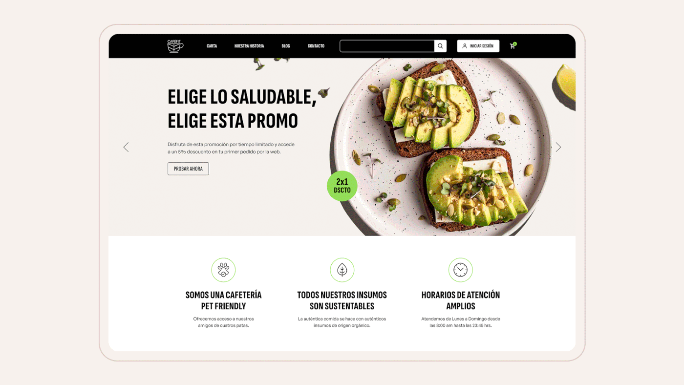 healthy food restaurant Web Design  UI/UX vegan Food 