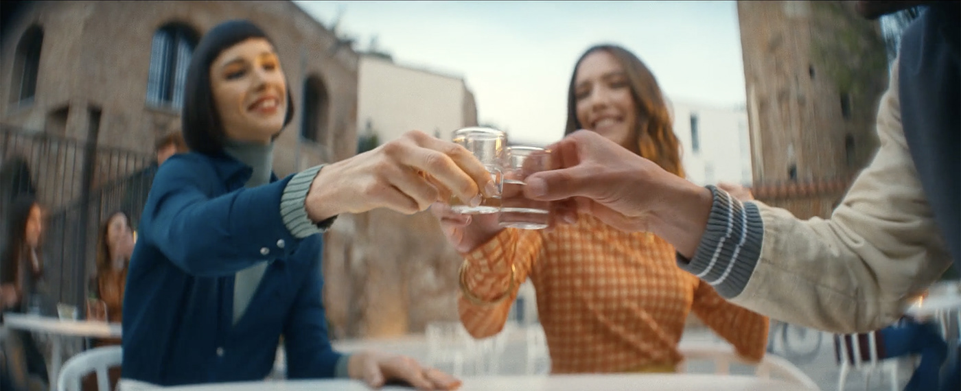 Advertising  alcohol bottle commercial drink Film   Molinari