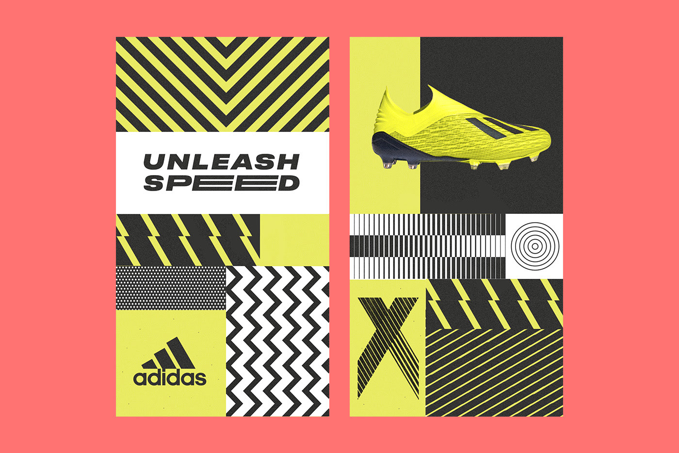 adidas Advertising  design football design graphic design  Social Post sports artwork Vector Illustration vibrant illustration