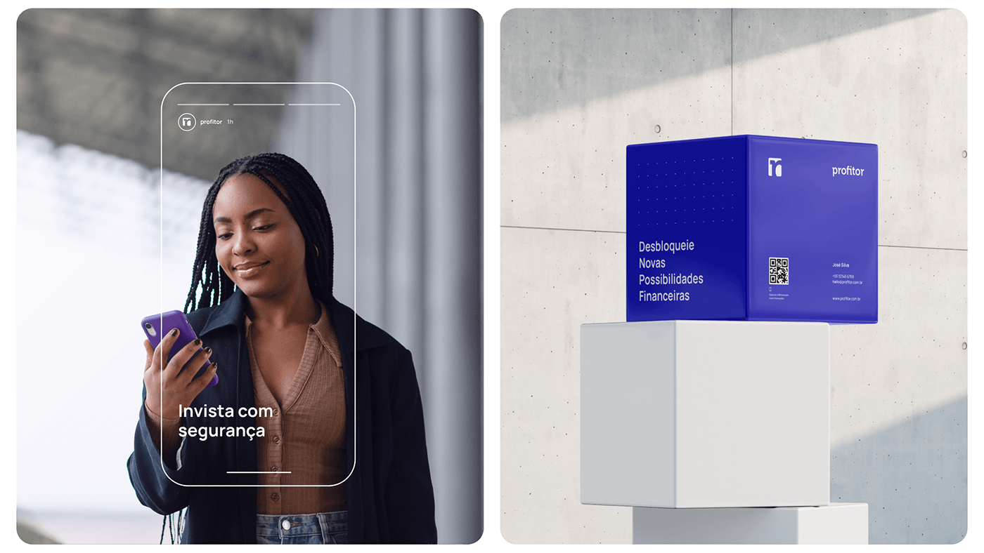 finance app design UI/UX clean corporate business brand identity design visual identity Investment