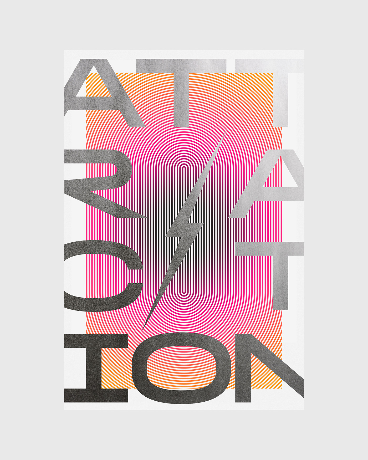 Attraction poster by Xtian Miller