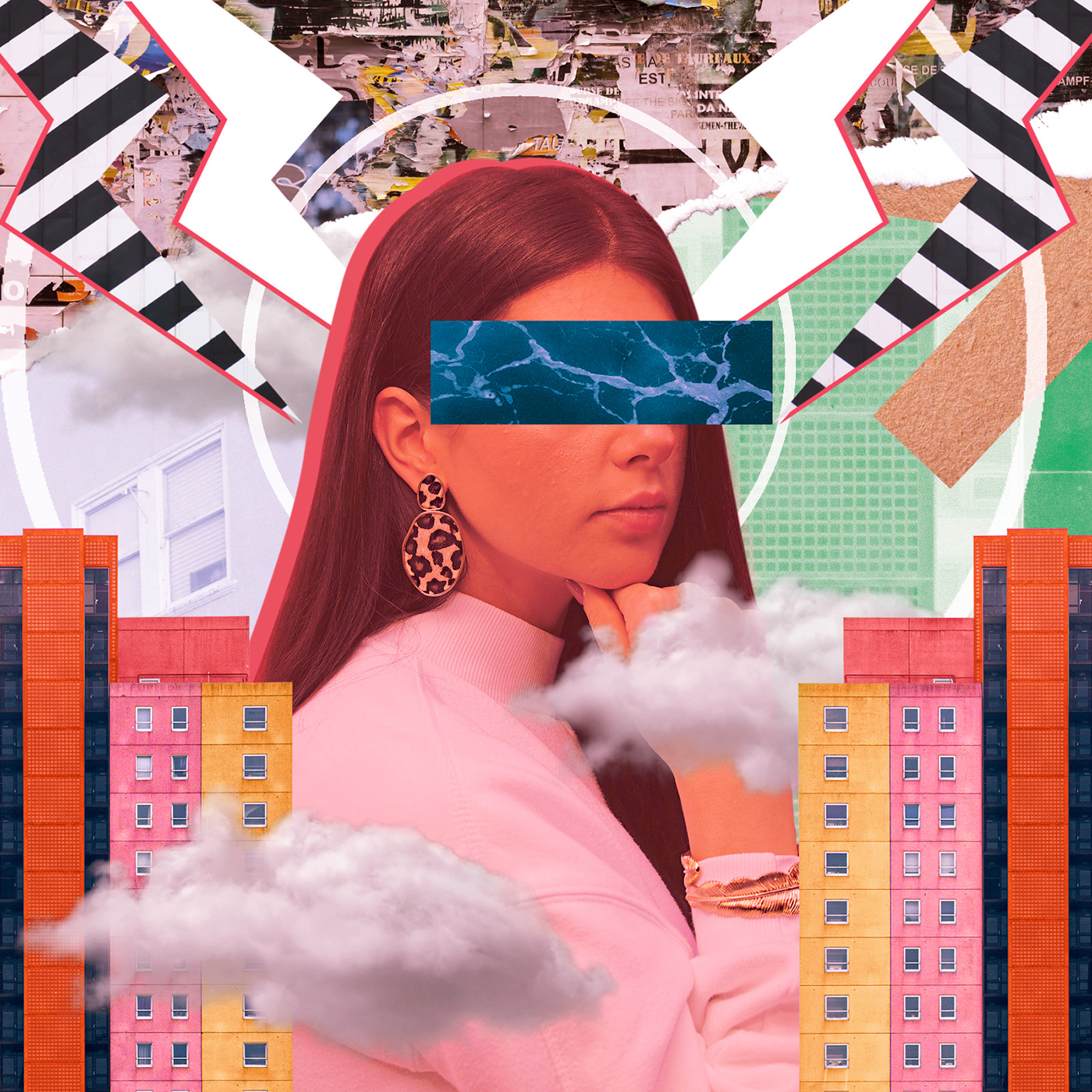 collage colagem photoshop city cool Fashion  mixed media Digital Collage