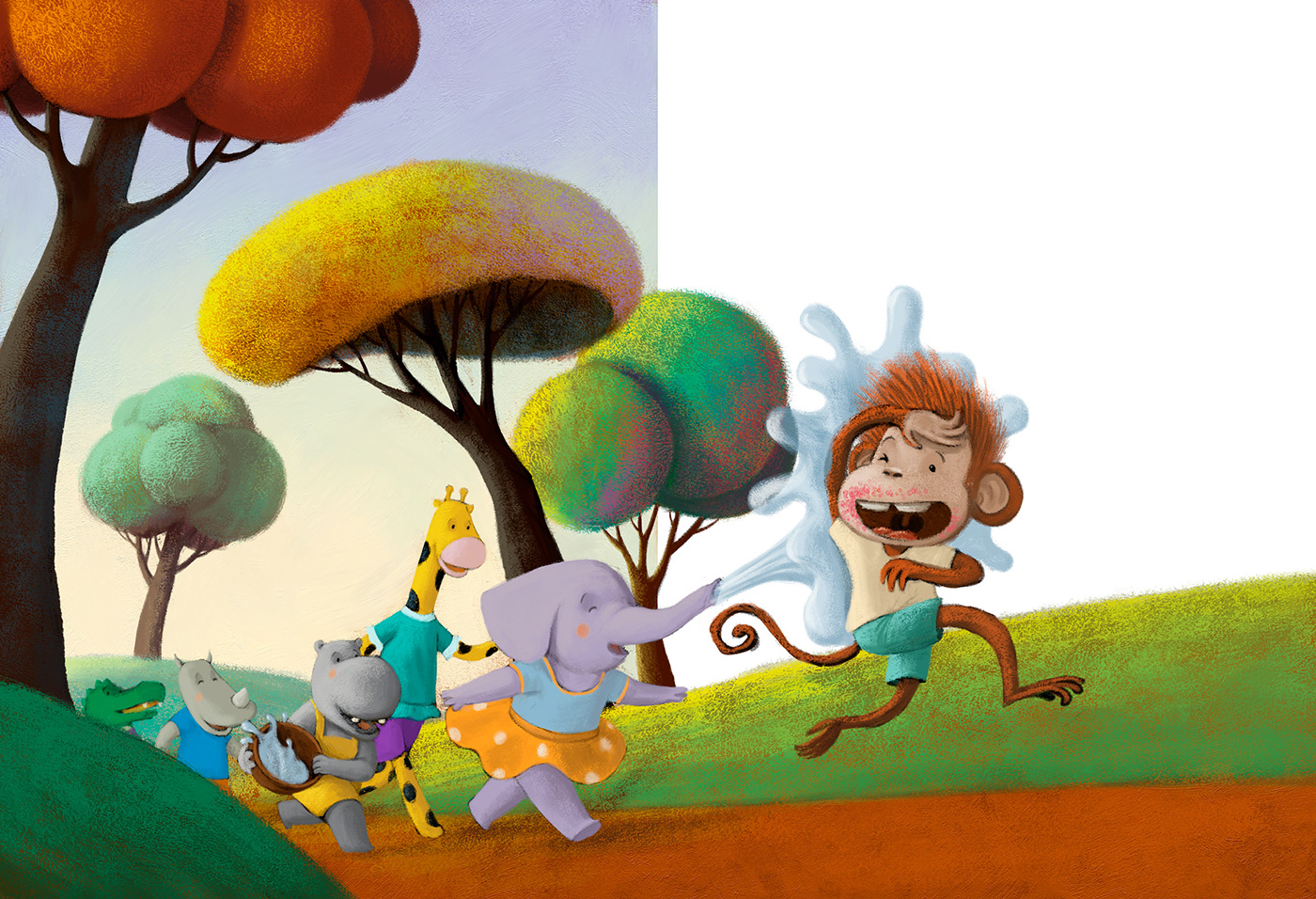 art book Character childrenbook color concept design ILLUSTRATION  kids story