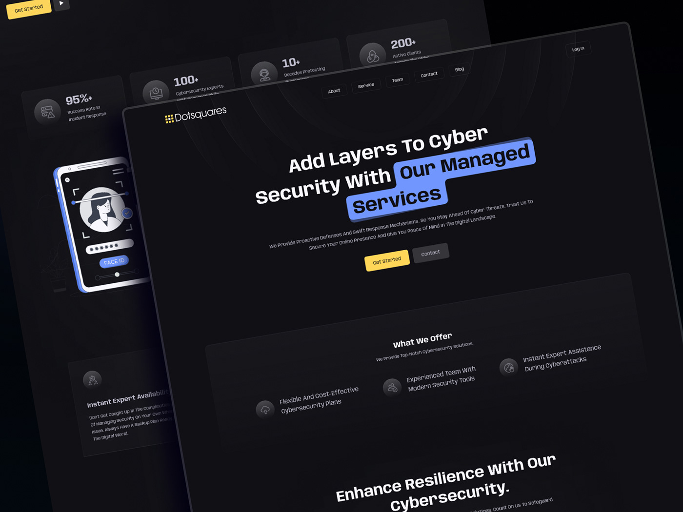 Cyber Security Network Security landingpage website security AI Website AI Design ai landing page ai Cyber Security hacking security landing page