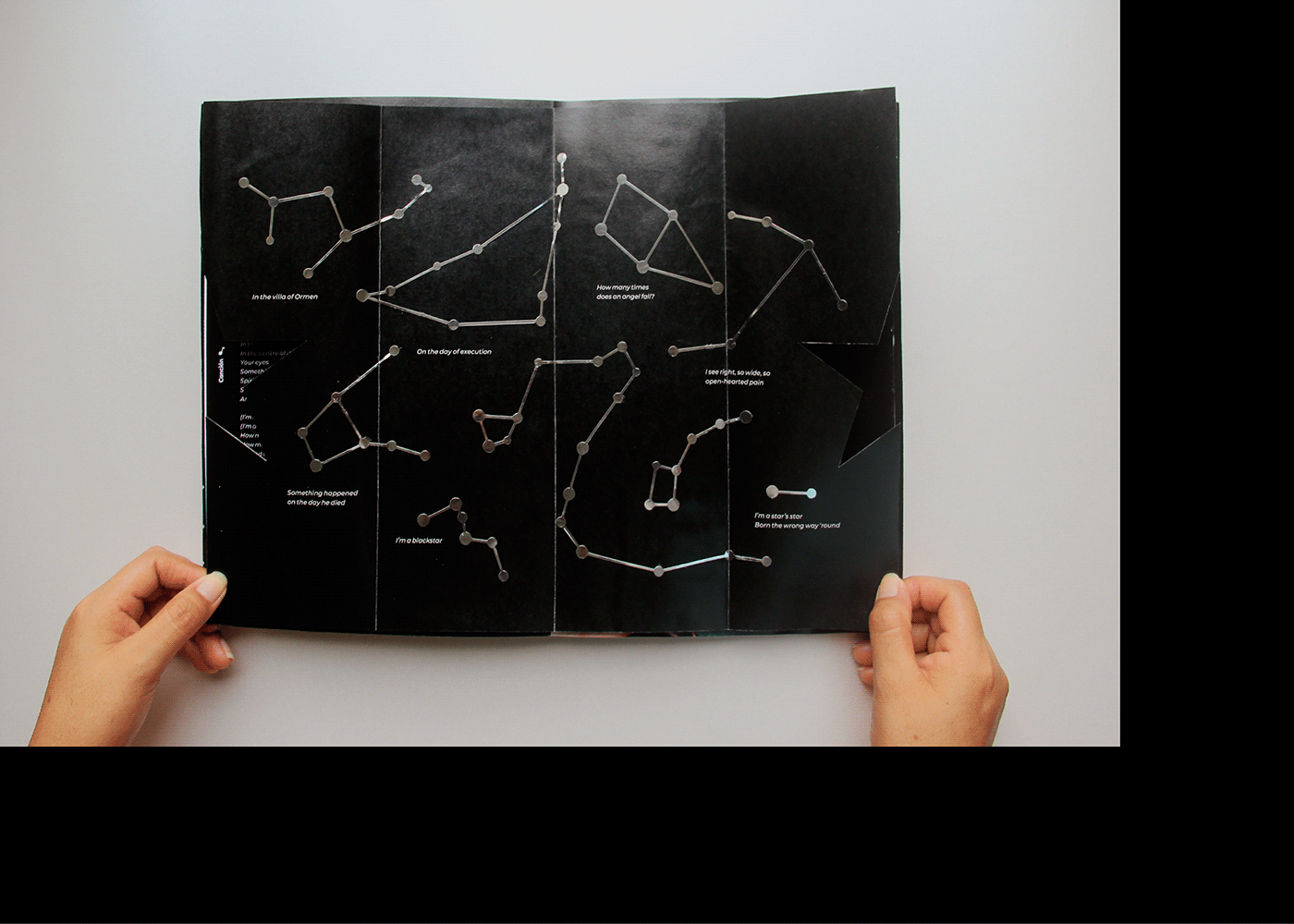 david bowie Diseño editorial libro libro objeto book design InDesign pop-up musica