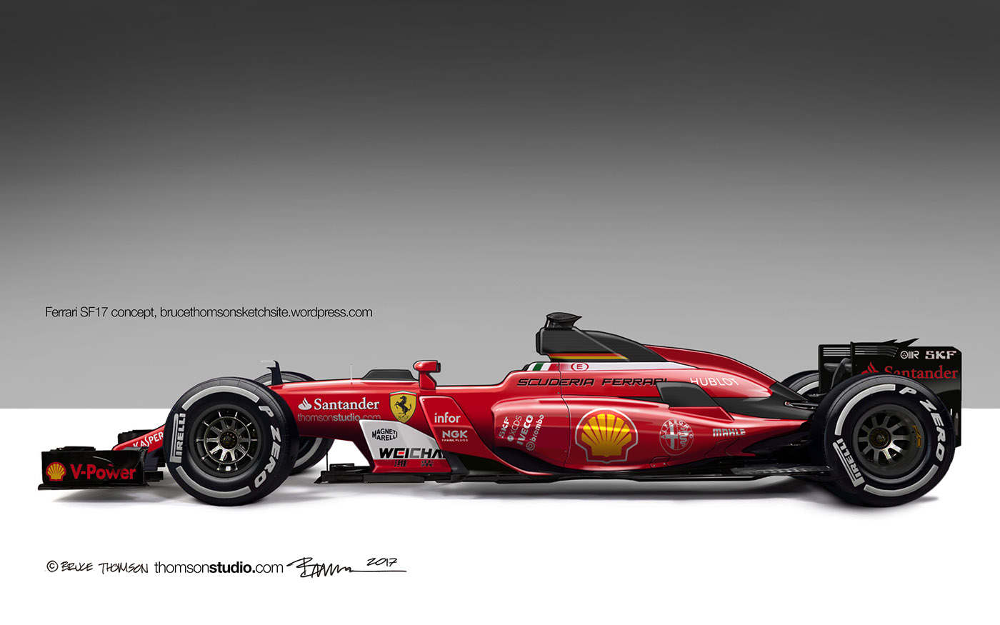 2017 F1 Fantasy Concepts on Behance