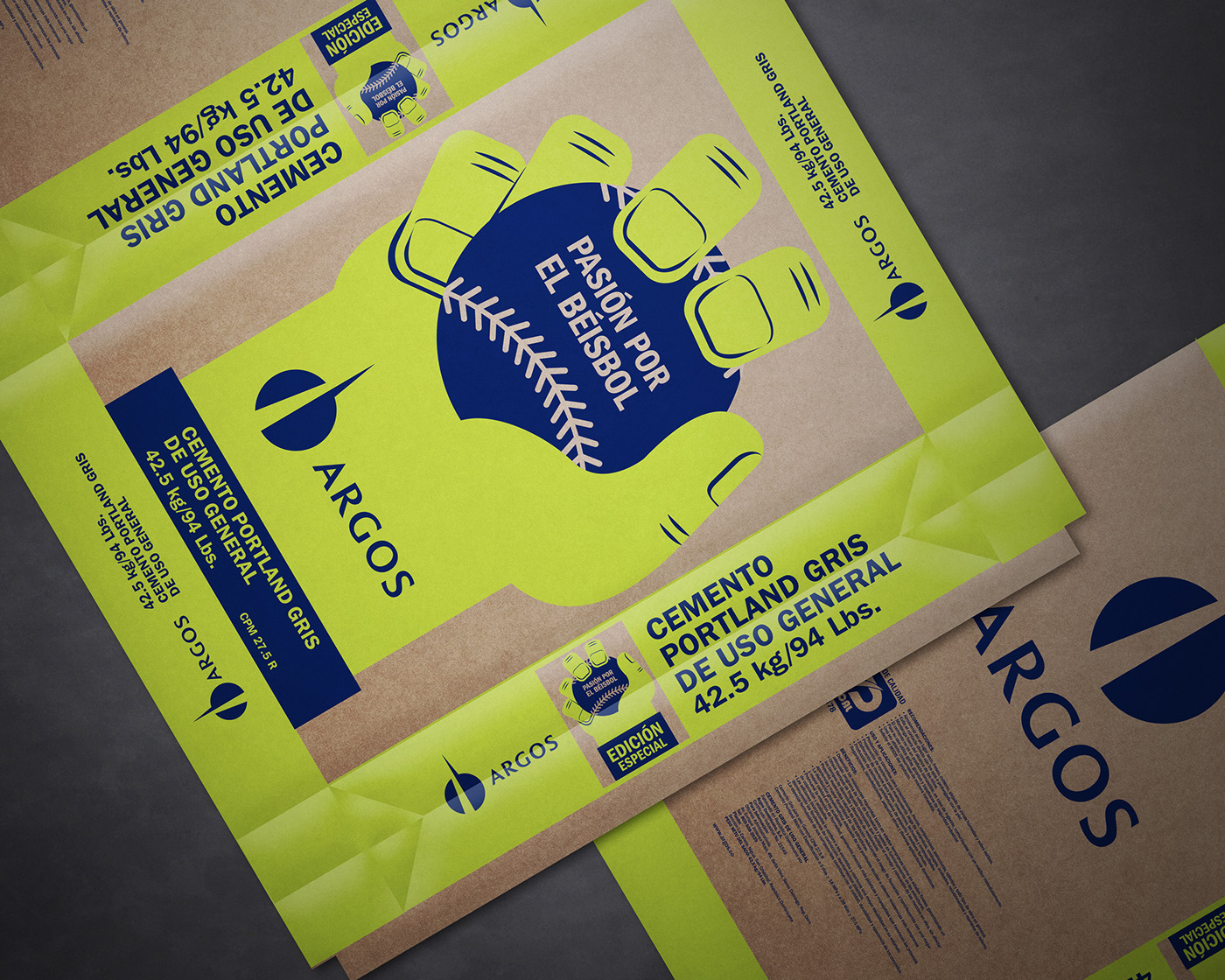 cement concrete beisbol baseball Cannes Lions fiap lia Packaging embalaje