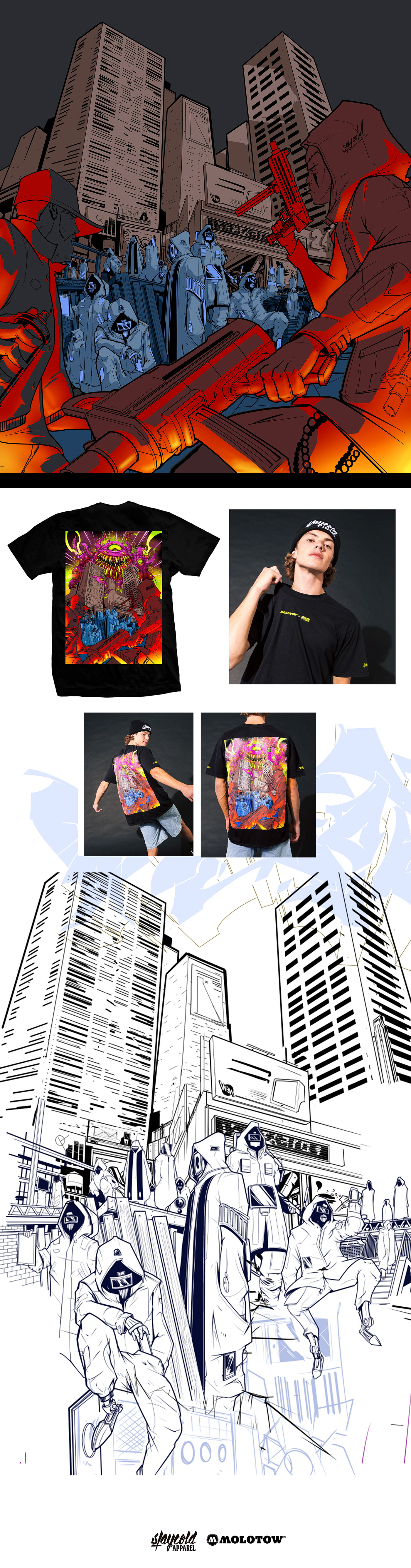 artwork Clothing Digital Art  digital illustration Drawing  Graffiti ILLUSTRATION  t-shirt Tshirt Design urban art