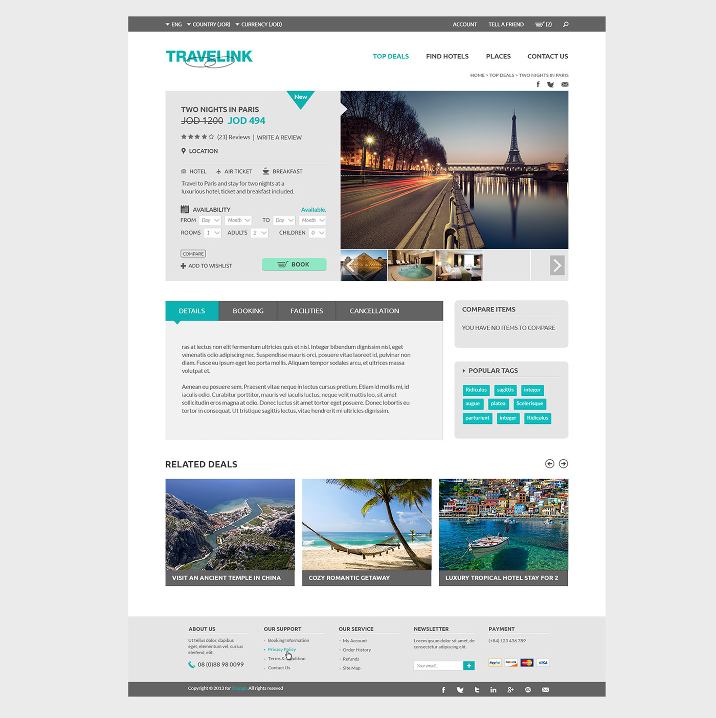Website Theme template turquoise luma Hudhud Laptop Responsive Nature destination Web Travel e-commerce shopgo jordan