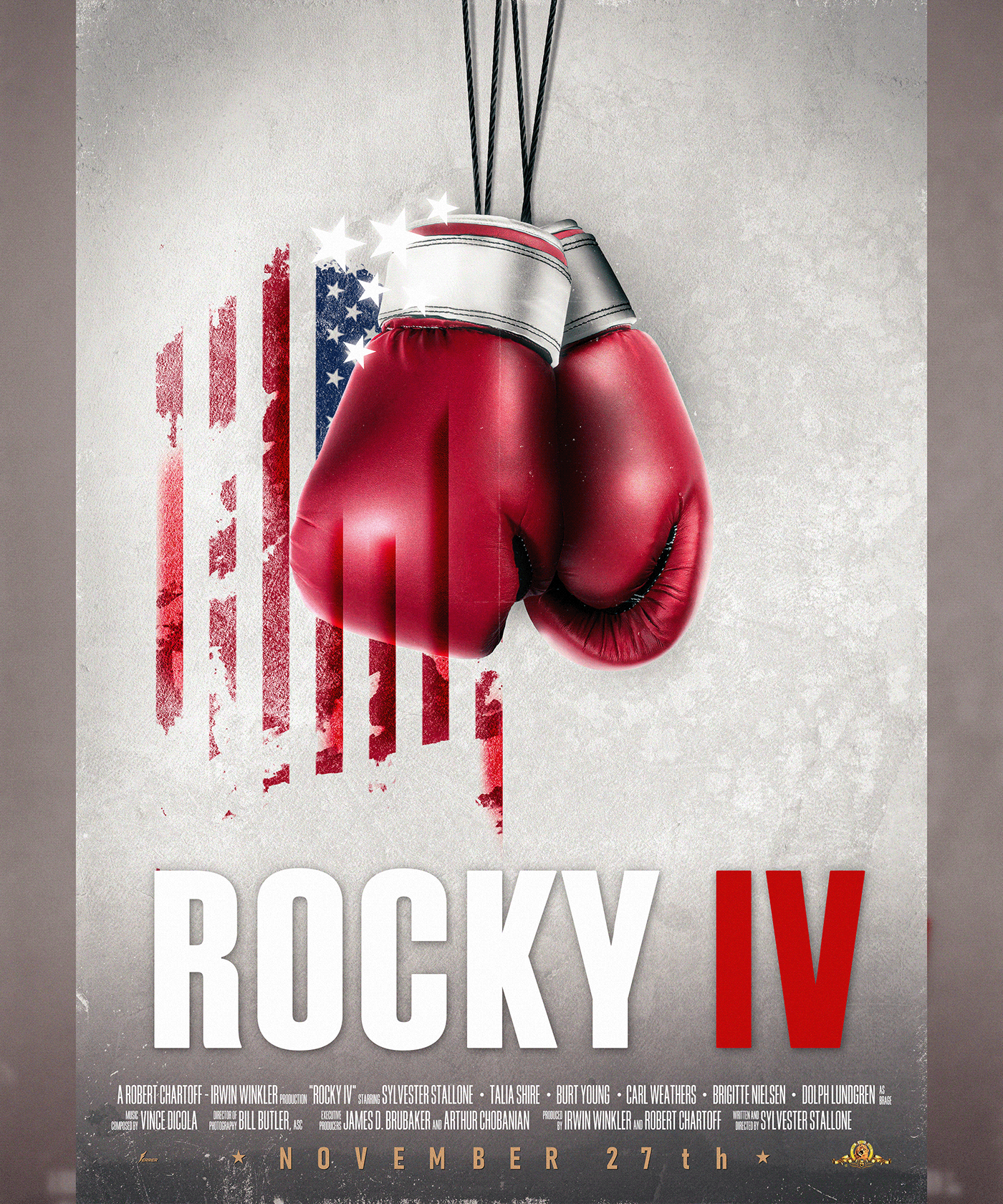 Rocky Rocky IV poster movie poster art rocky balboa Sylvester Stallone artwork Official Poster Rocky 4