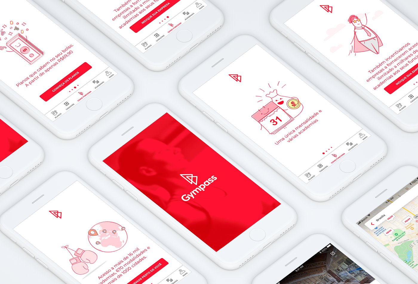 UI ux prototype redesign app design product design 