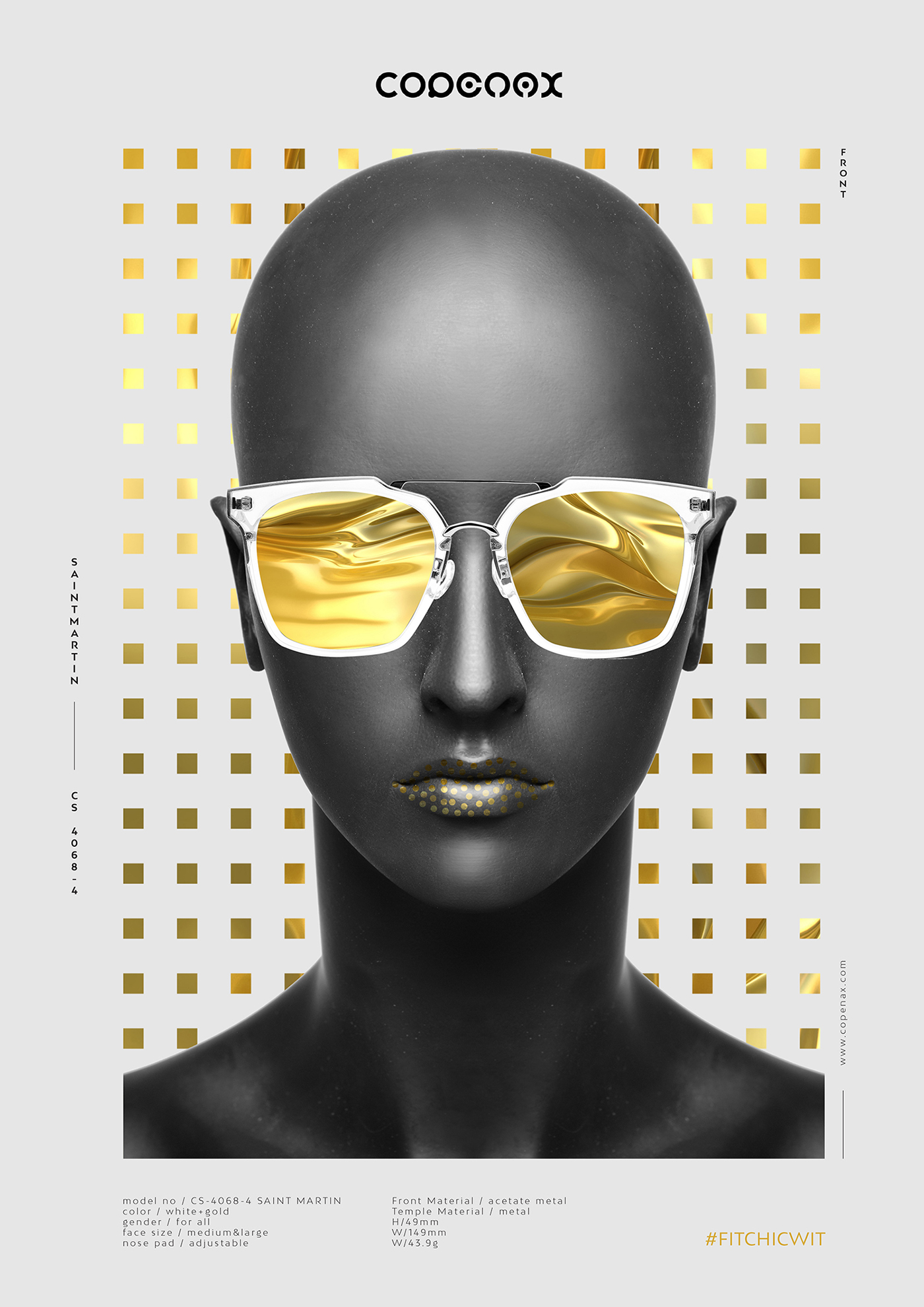 copenax tesign Korea eyewear glasses poster visual art