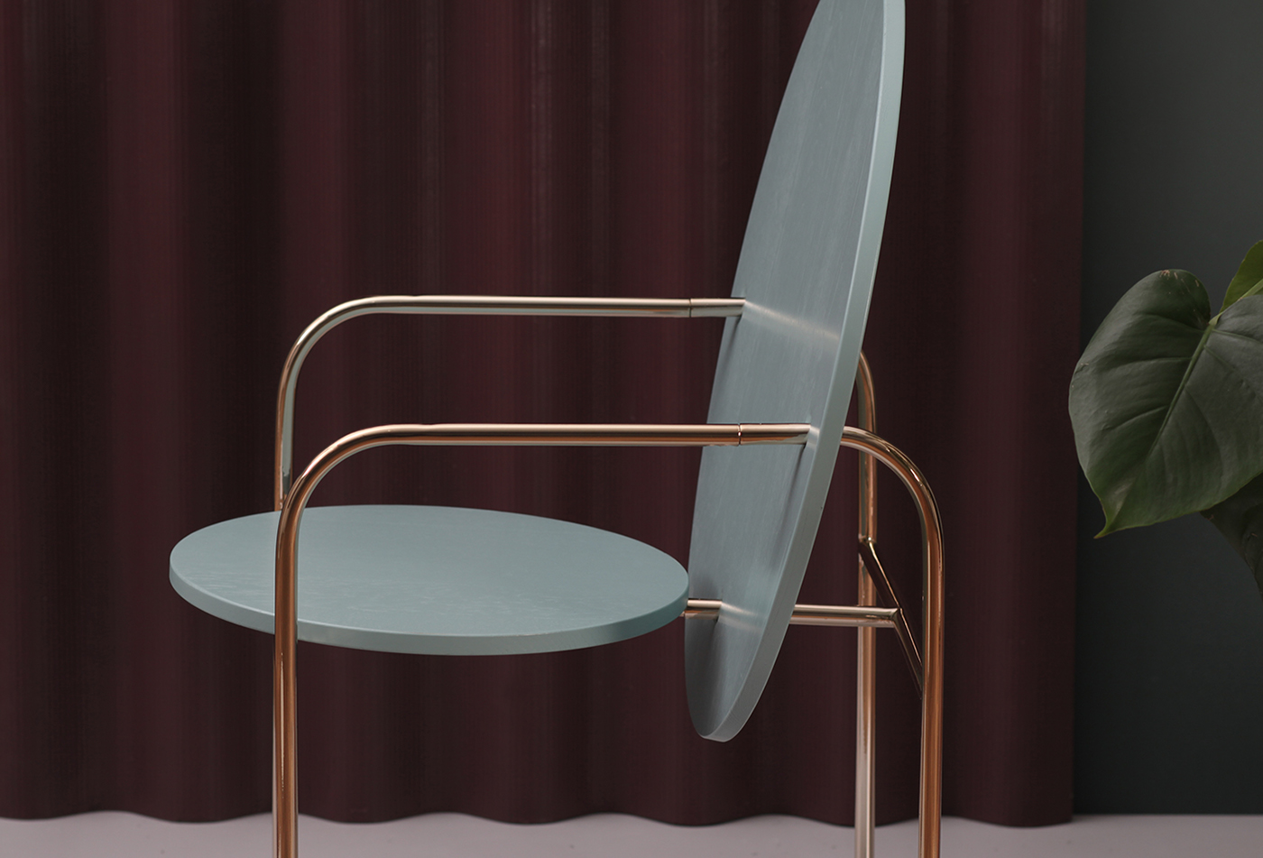 Supaform chair product gold yalta chair Maxim Scherbakov
