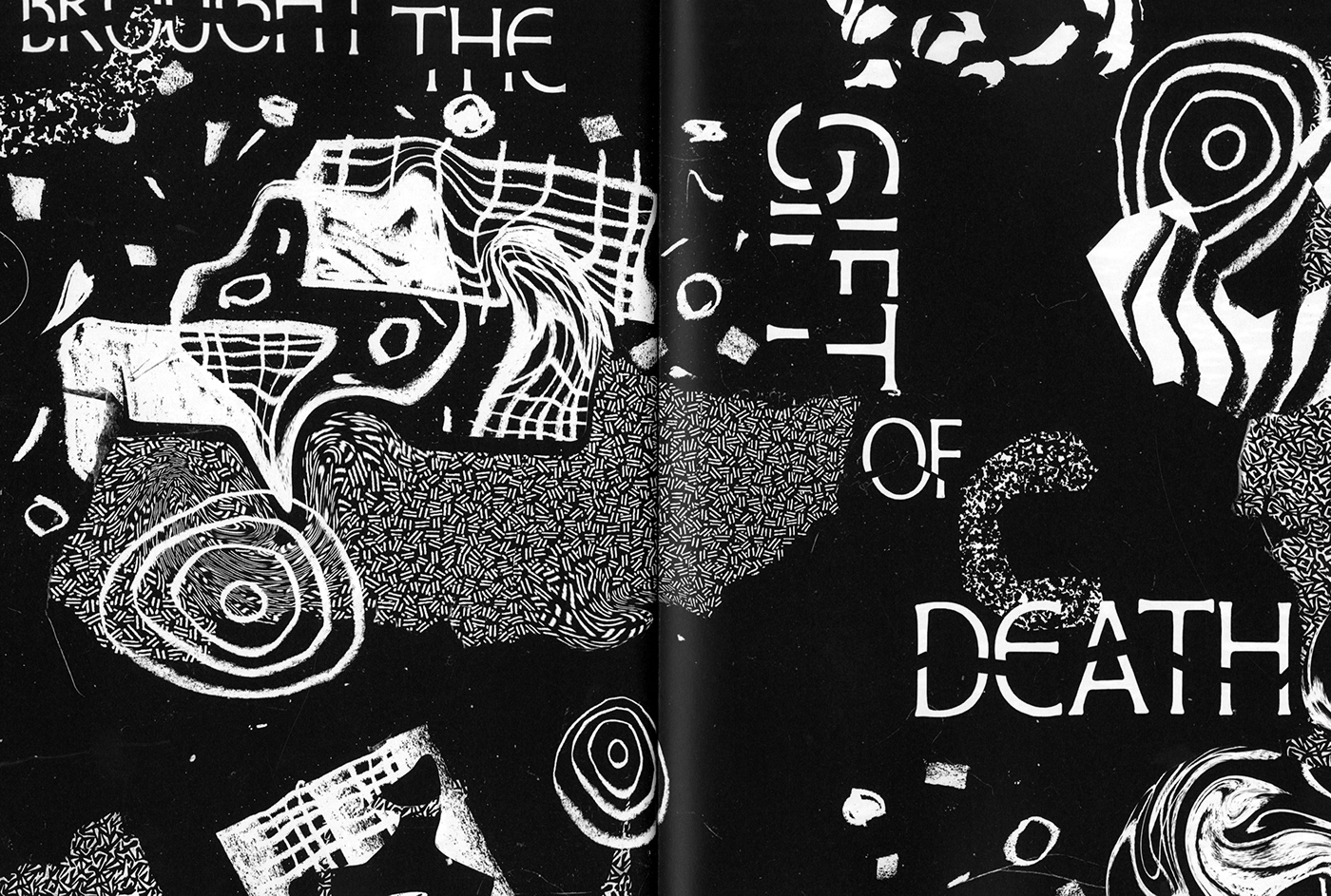 ILLUSTRATION  Zine  publication book neon Packaging graphic design  Patterns music surface design