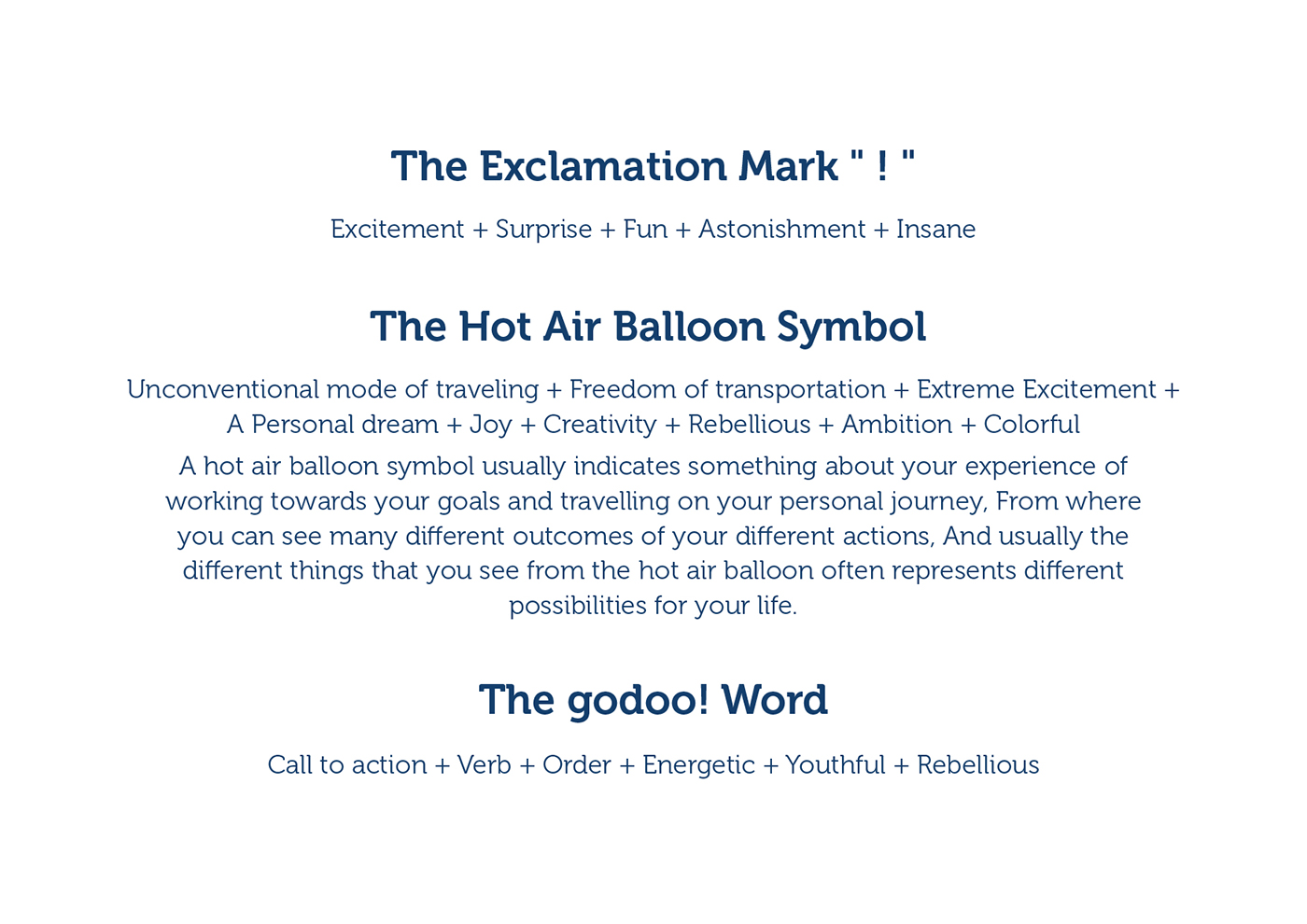 Travel activities Exclamation symbol mark things to do doo balloon Startup design strategy showcase hot air balloon