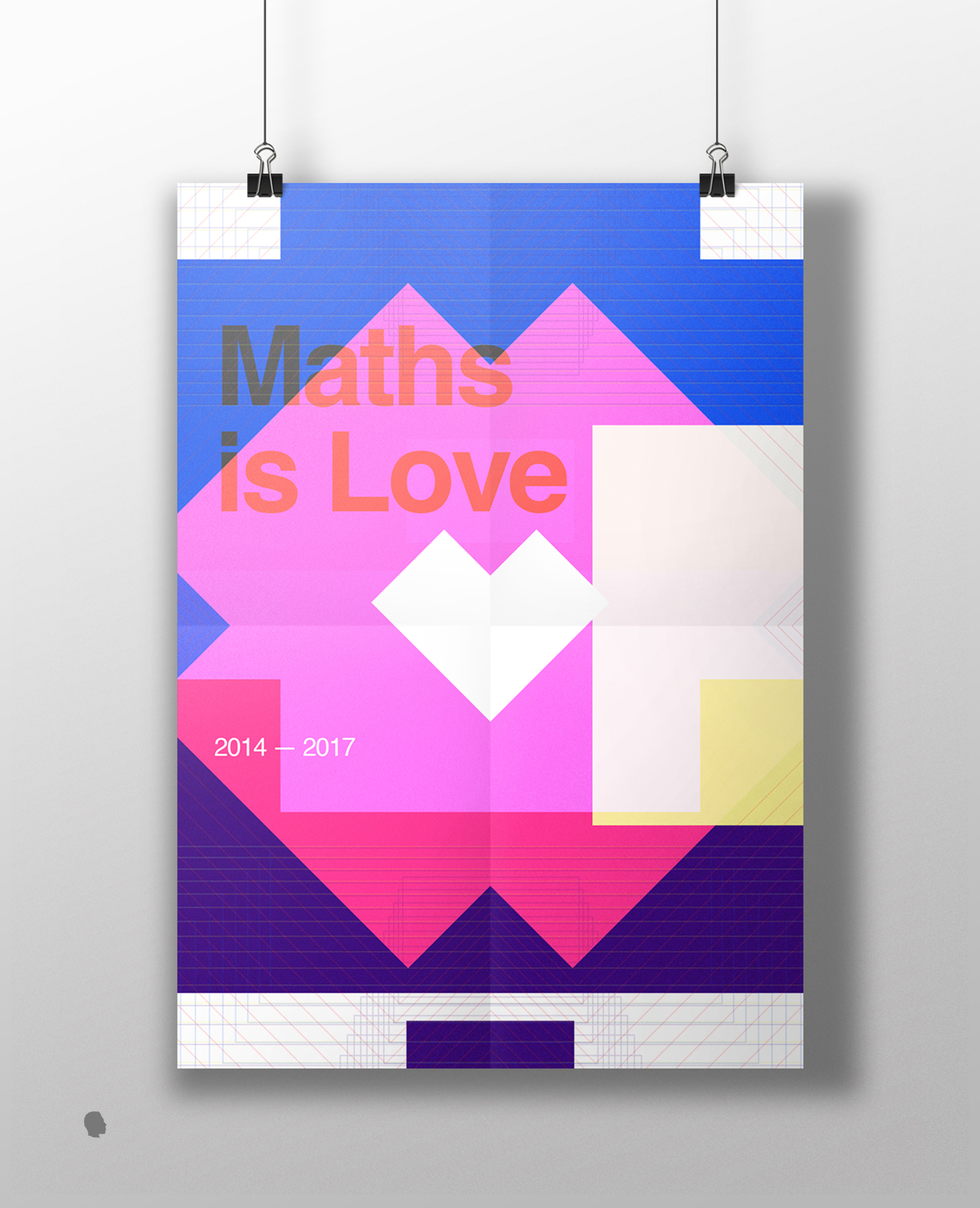 maths math Love geometry geometric Layout type design heart abstract
