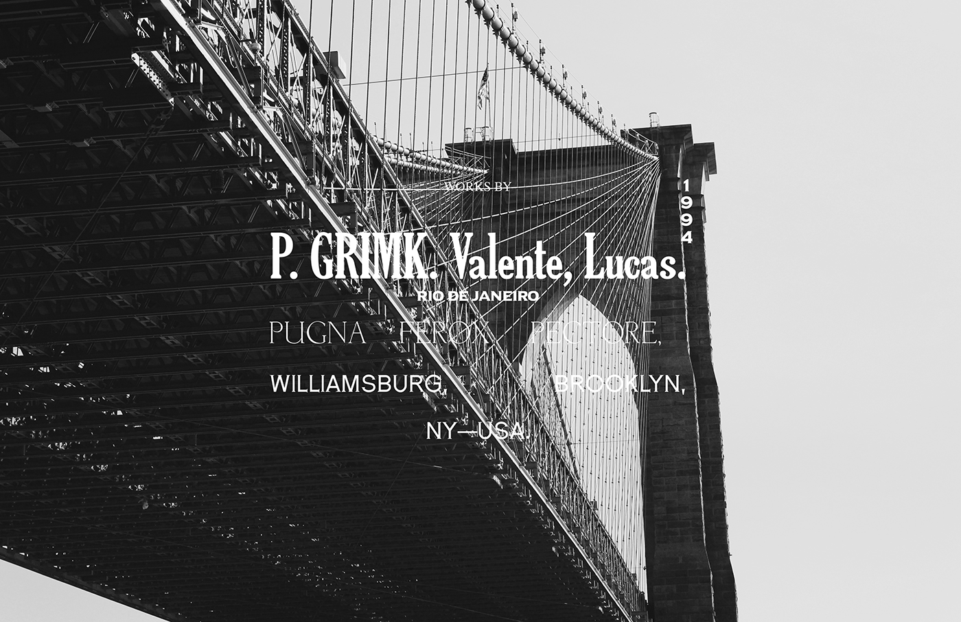 nyc usa Brooklyn LucasValente Editor Williamsbug twenties Classic modern Brazil