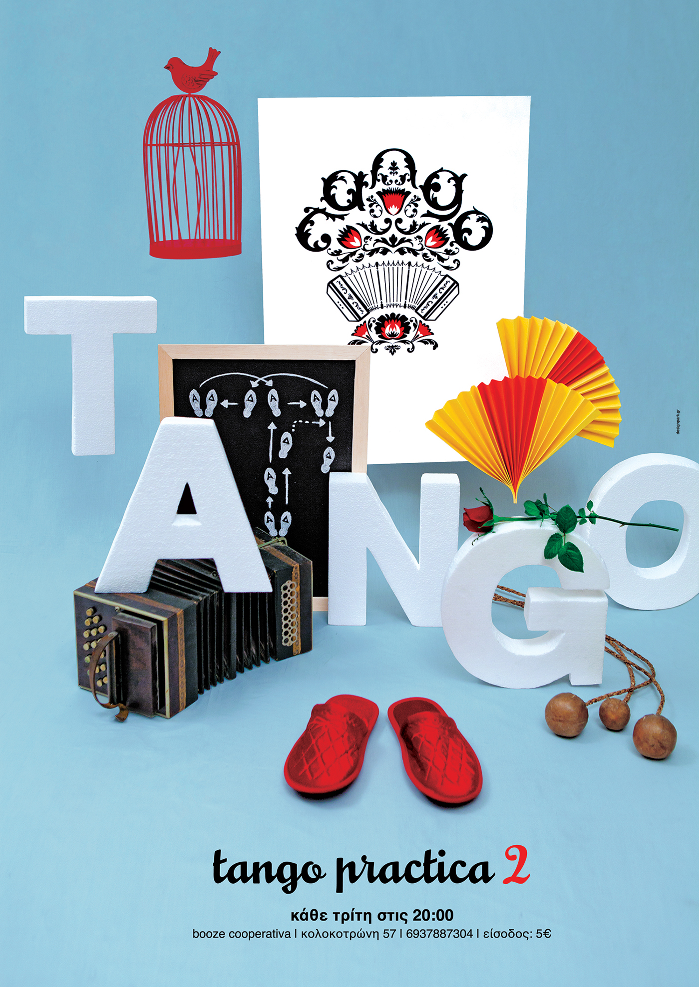 poster graphic design  tango