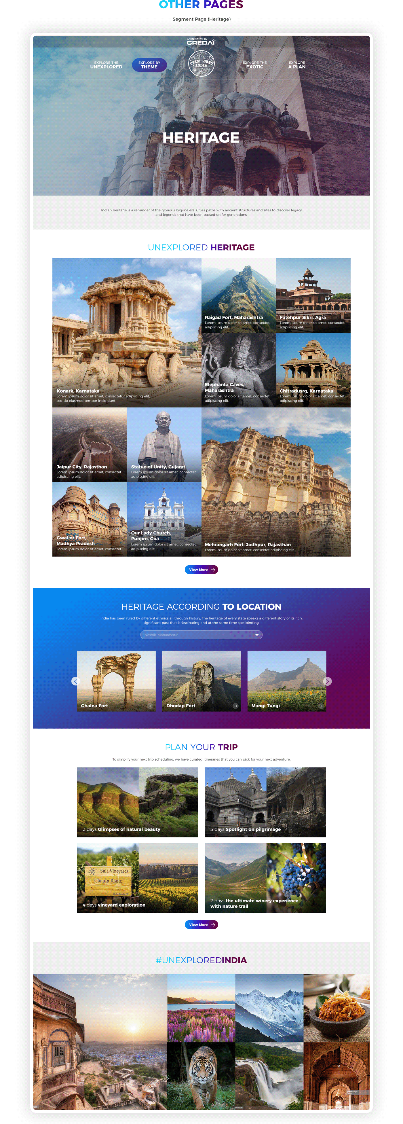 branding  design tourism Travel UI ux Website Design