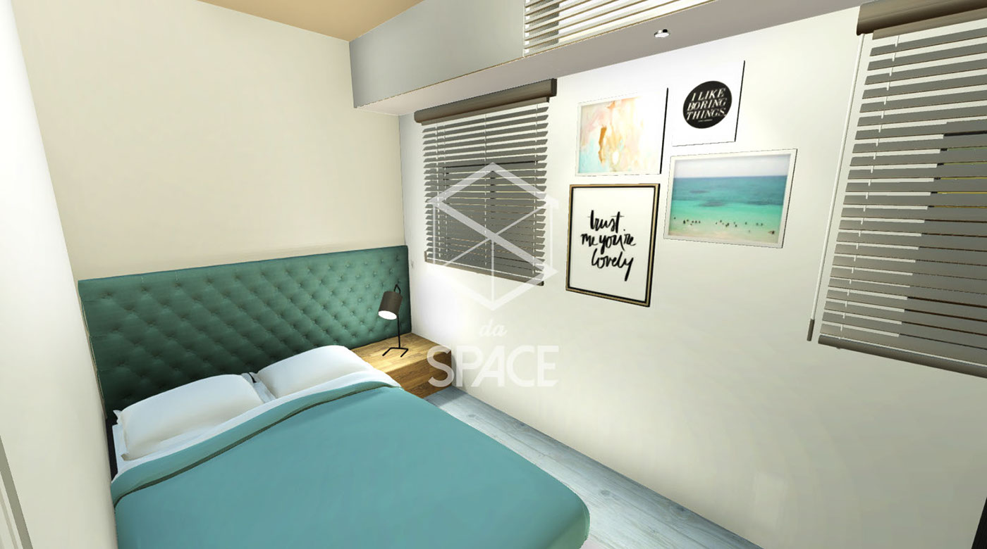 Two bedrooms hong kong apartment vr vrinterior home interior Virtual reality