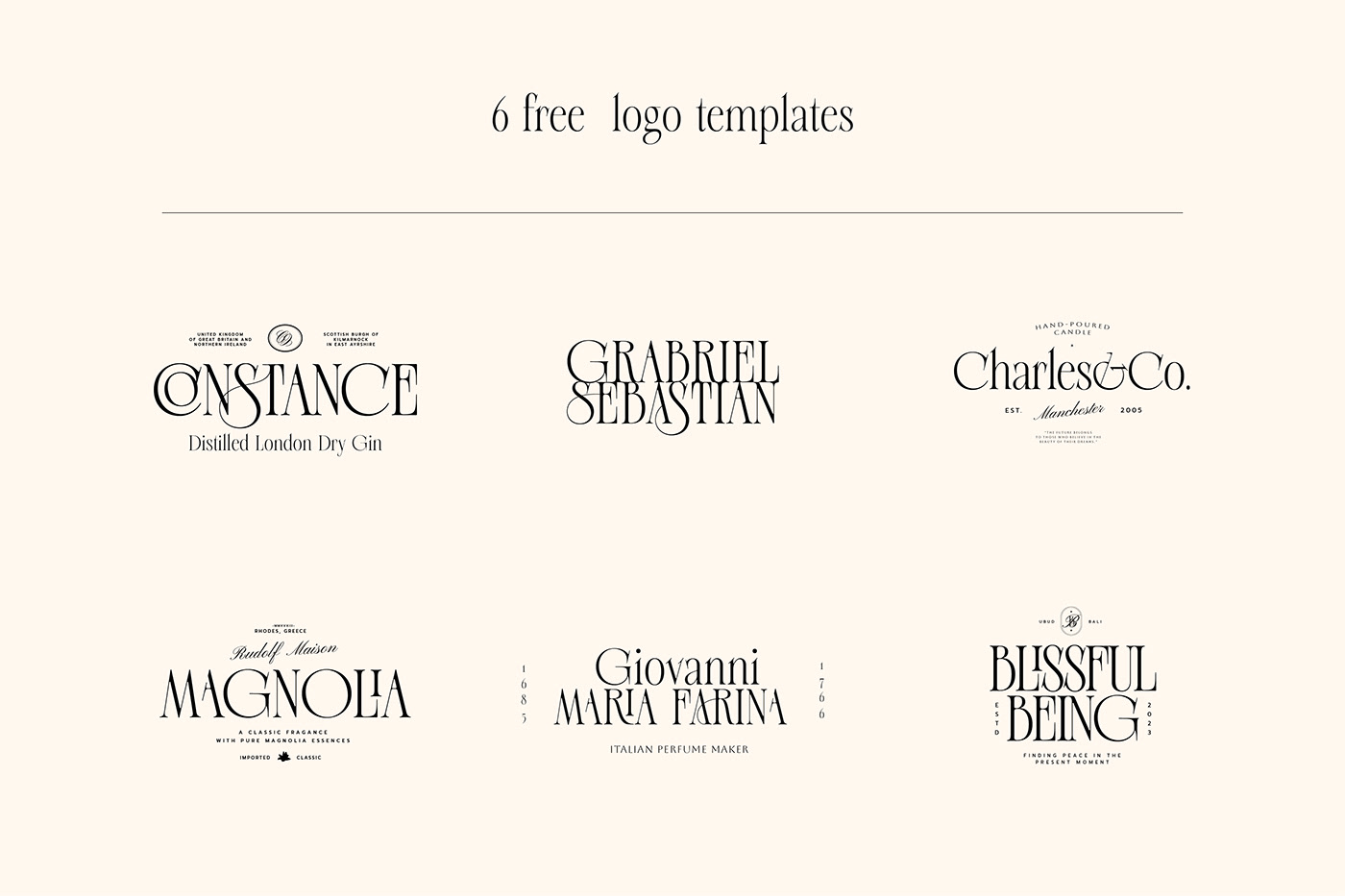 brand identity Classic font font design logo Logo Design serif type design typography   visual identity