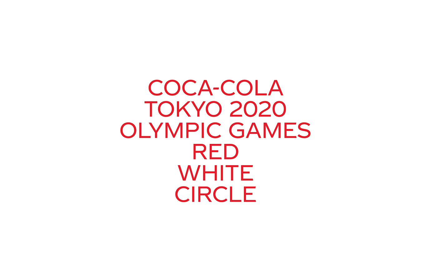 #cokexadobexyou Coca-Cola tokyo Olympics circle adobe