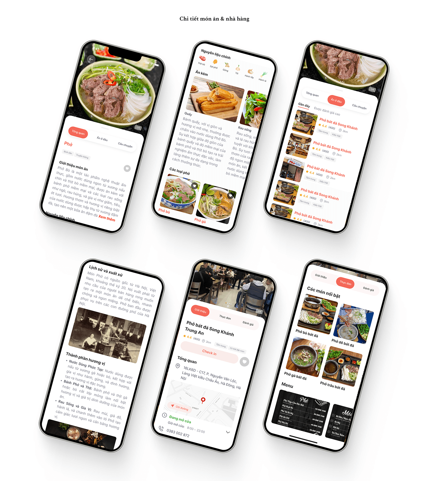 app design UI/UX food app