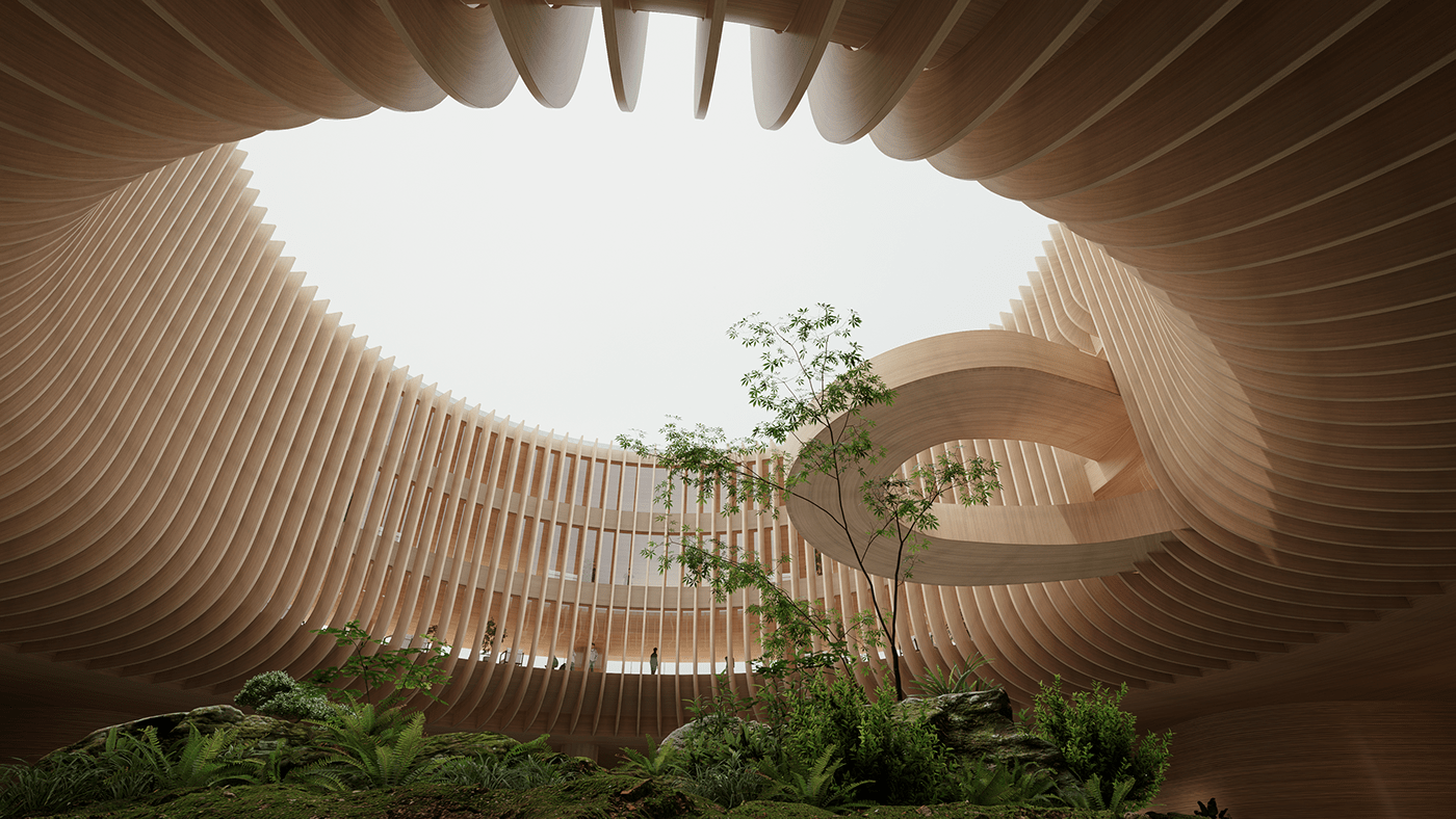 3ds max architecture archviz CGI interior design  Landscape Nature Plant Render visualization