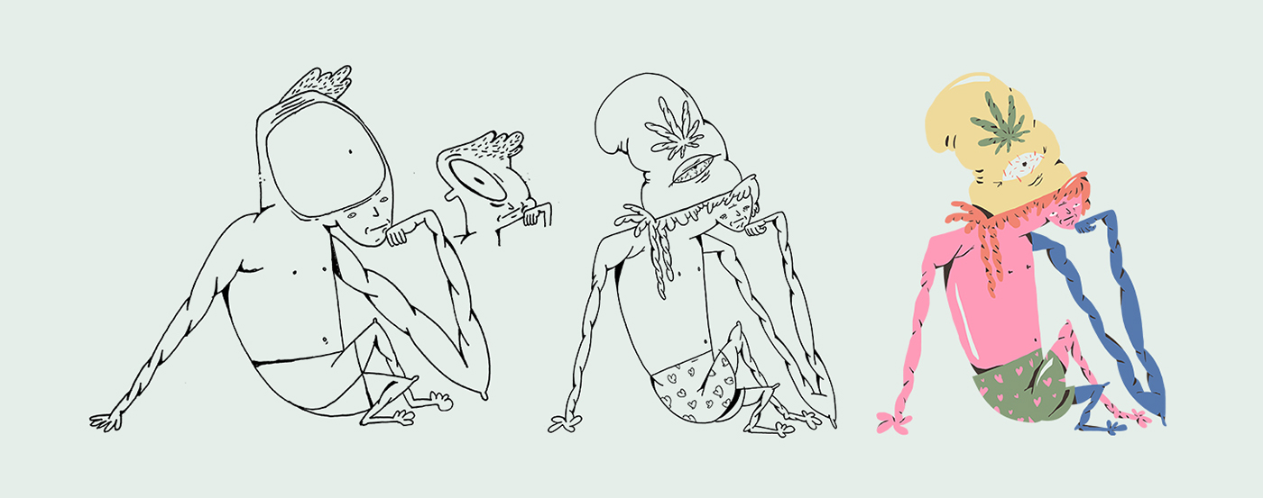 mythology Character design  lettering gif motion skull minotaur buenos aires