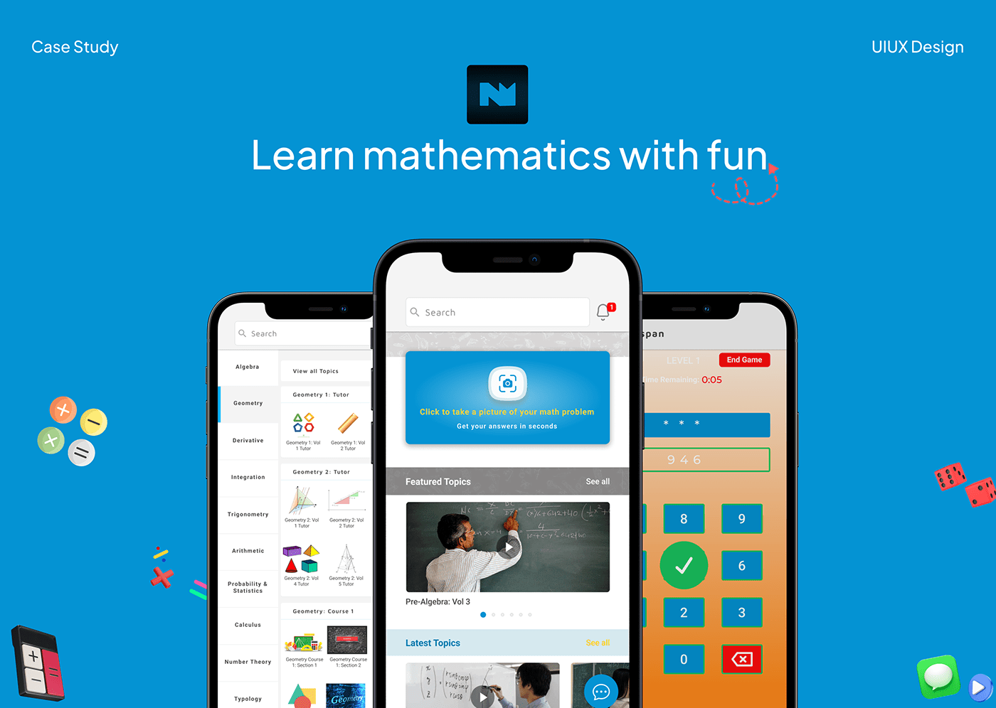 app app design Case Study Education Edutech Figma ios UI UI/UX user interface
