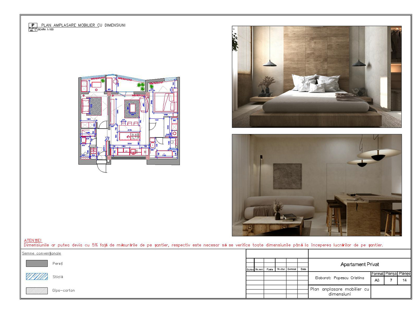 apartment architecture bathroom bedroom design interior HOUSE DESIGN living room technical drawing visualization Wabi Sabi