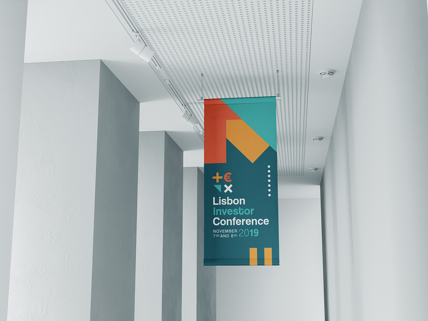logo branding  graphic design  Web Design  Lisbon conference Event