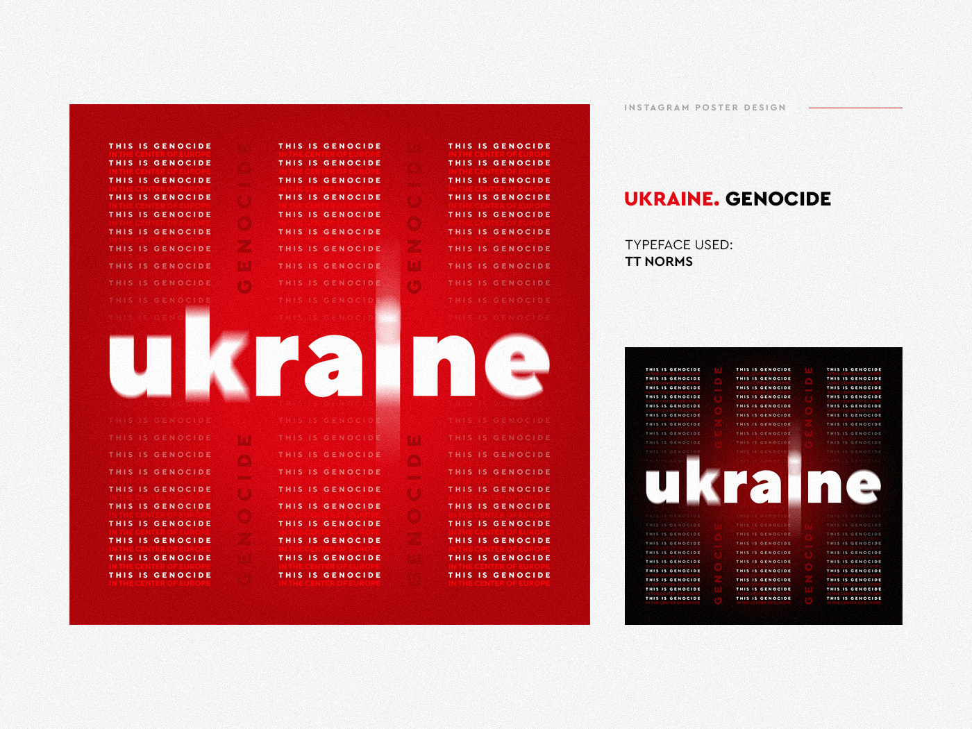 instagram Instagram Post social media Social Media Design Social media post STOPWAR typographic typography   ukraine War