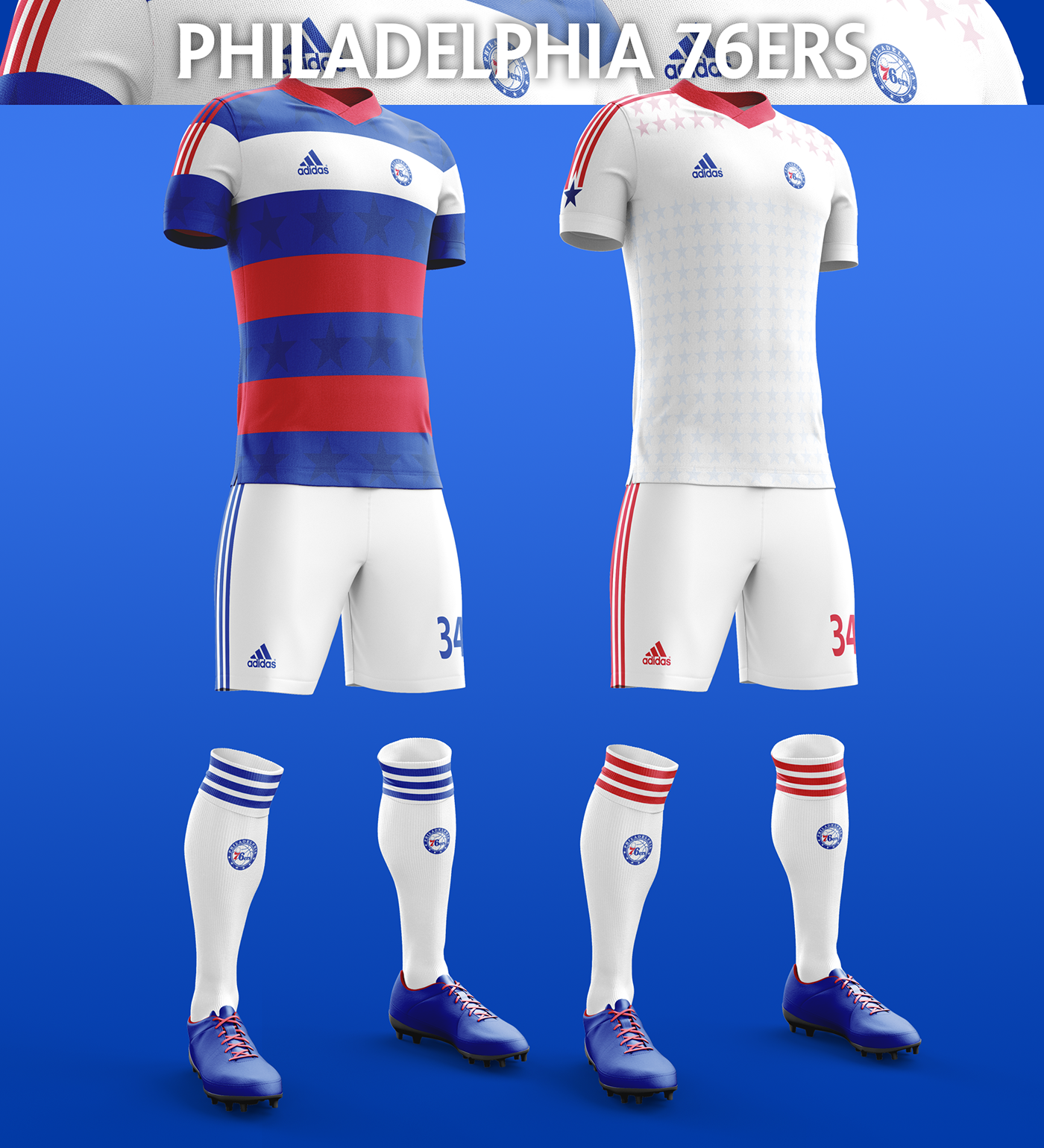 Talisman & Co. | Philadelphia 76ers Soccer Concept Kit