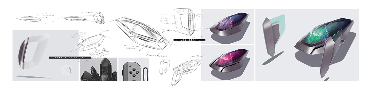 BMW advanced Driving transportation design automotive   Master thesis