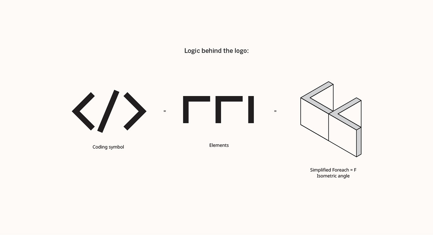 logo developer ILLUSTRATION  geometry pattern vector shapes