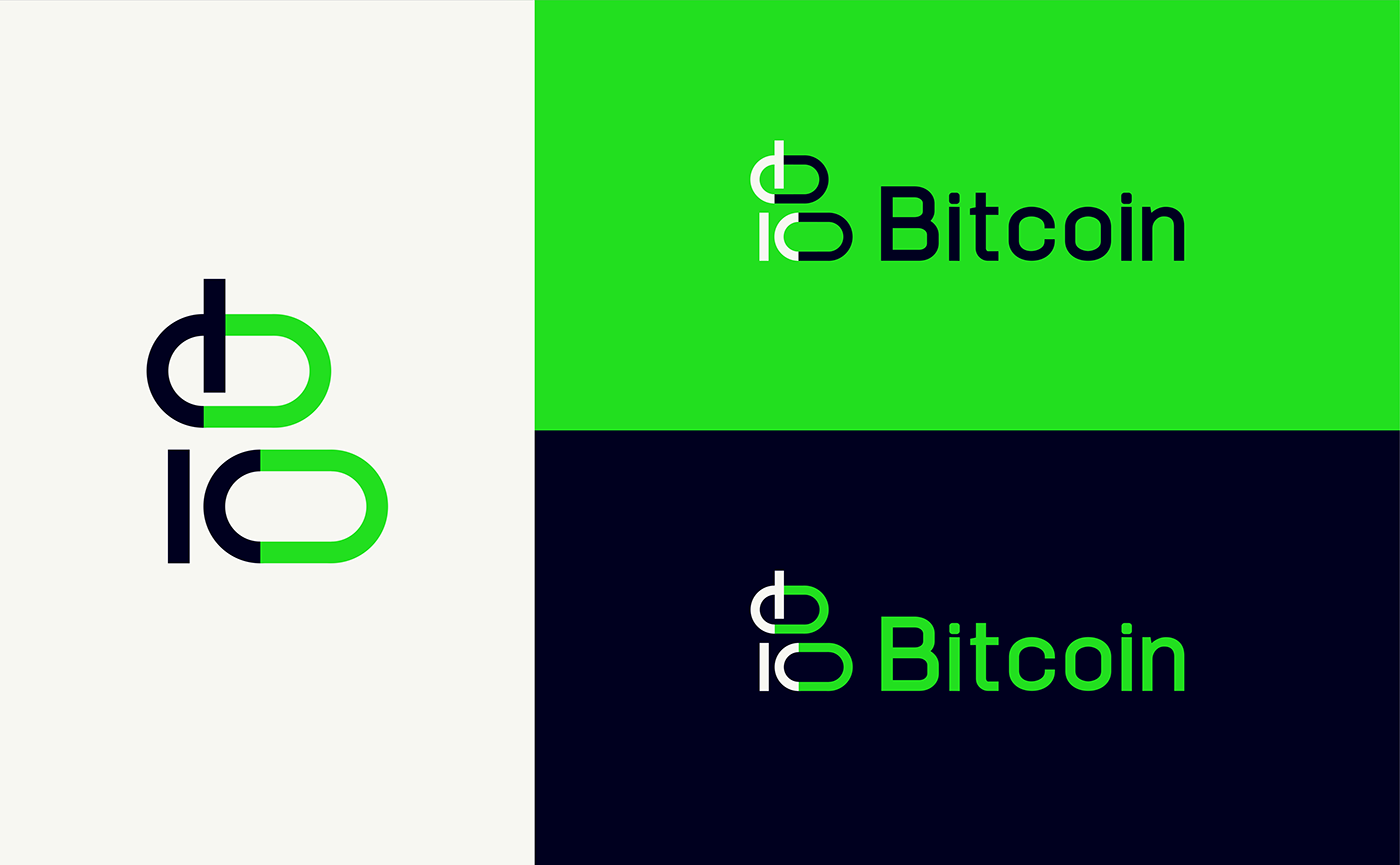 bitcoin identidade visual logo Logotipo redesign brand brand identity cryptocurrency digital Pedro Panetto