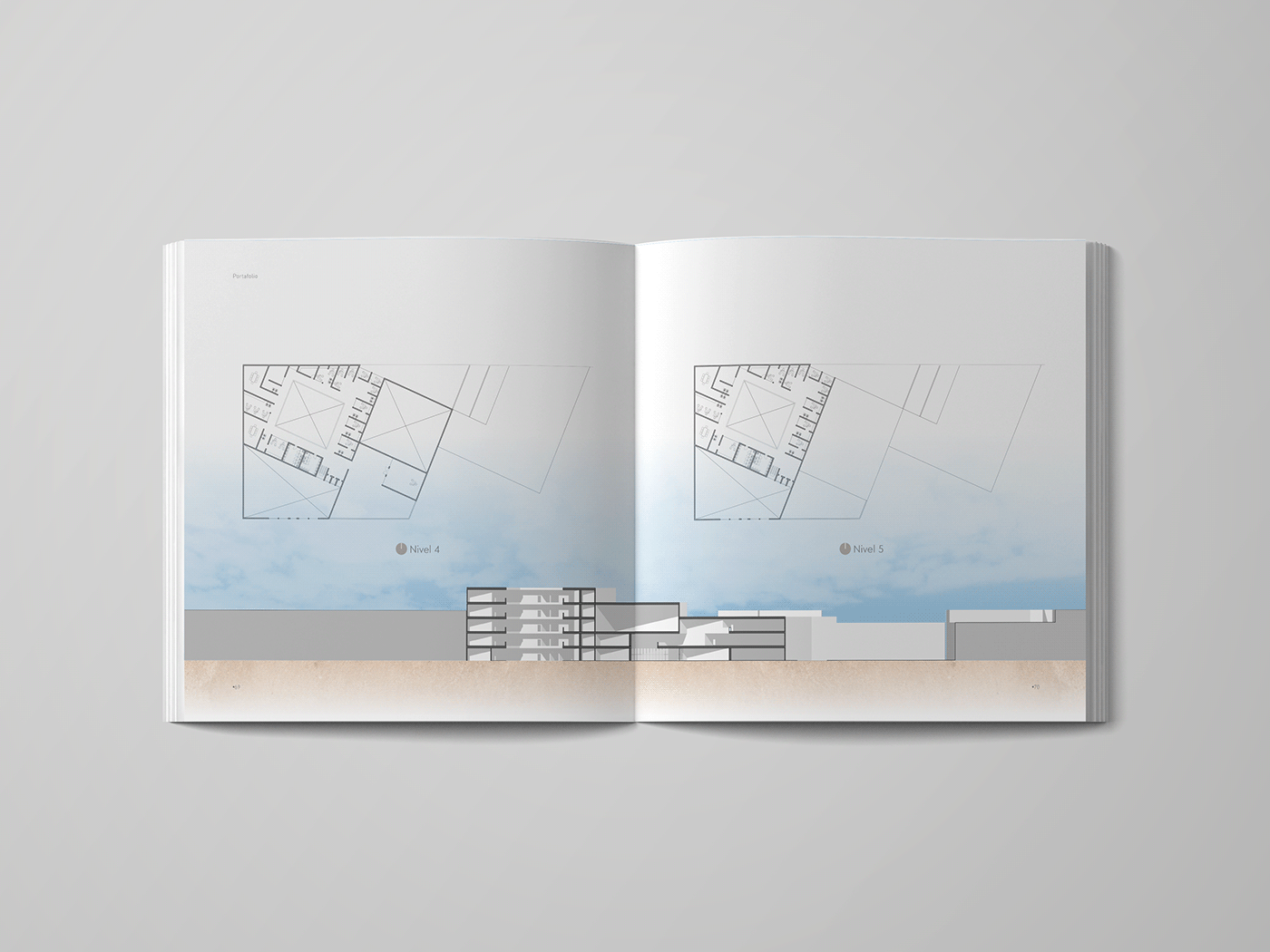 portfolio portafolio arquitectura architecture design diseño Render 3D Blueprint