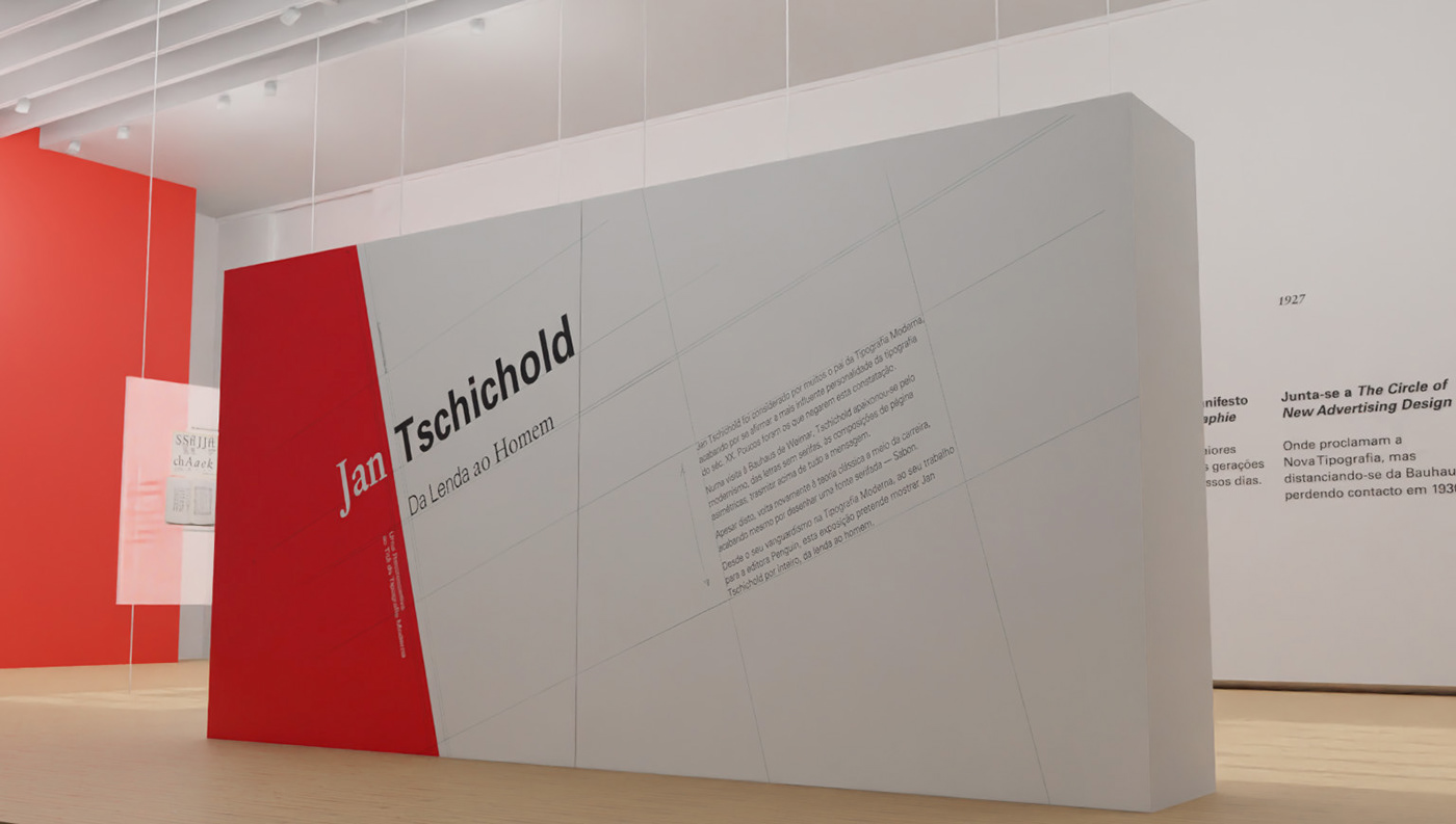 Advertising  curator designer Exhibition  Exhibition Design  identity museum print tschichold typography  