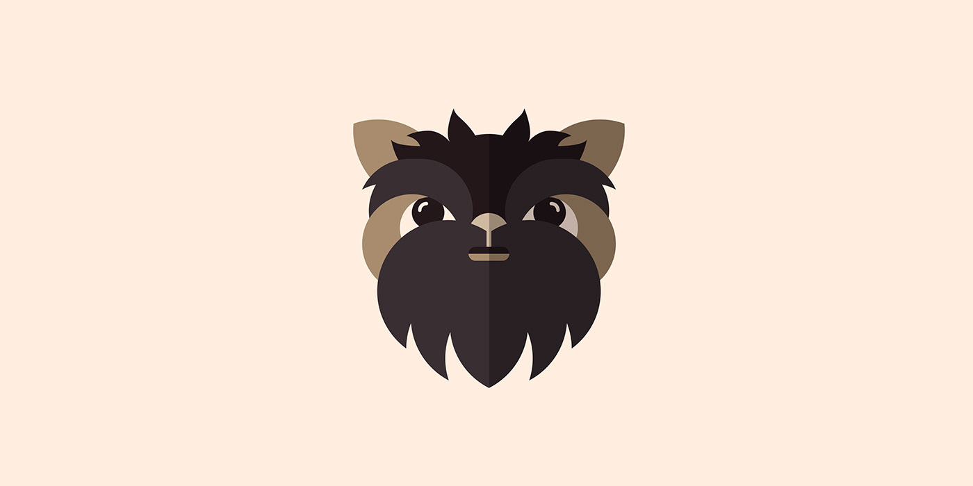 dog illustration Character design  Facial Expression vector animal ILLUSTRATION  dogs Illustrator