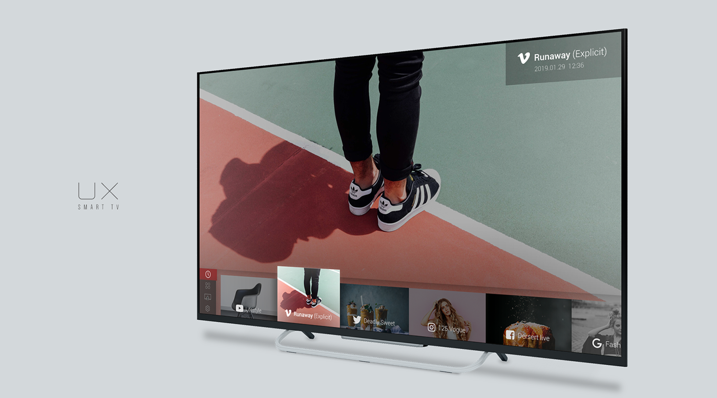 Smart TV UX TV UX Design UX design LISN DESIGN