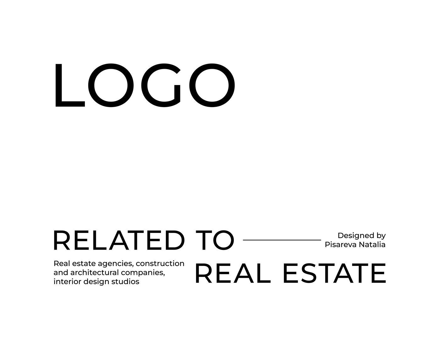 Логотип для архитектурной студии