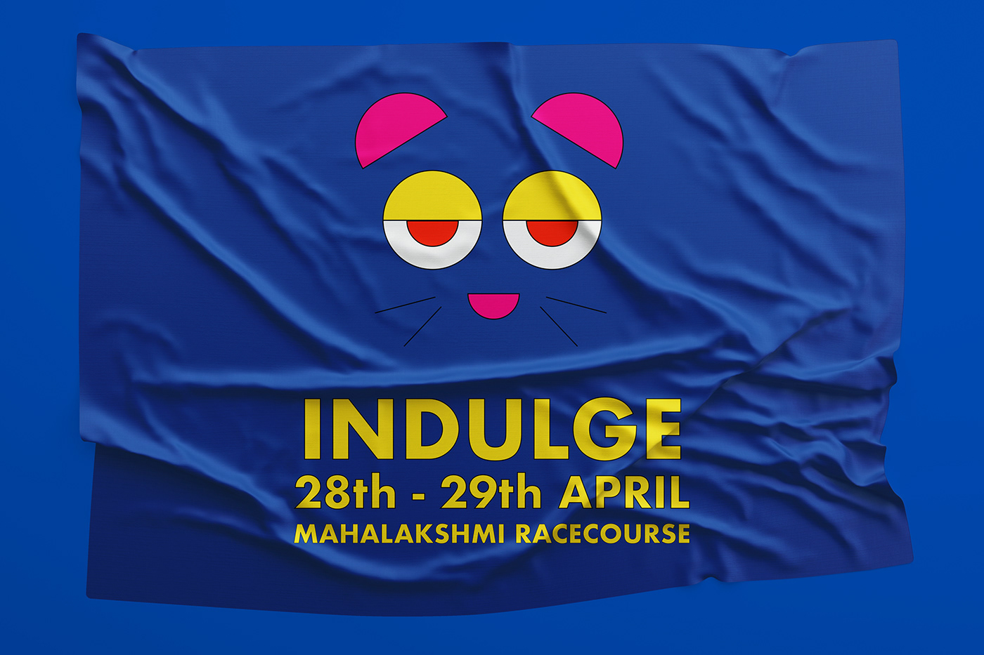 Indulge festival branding  posters experience design Pop Art motion design concert adobeawards
