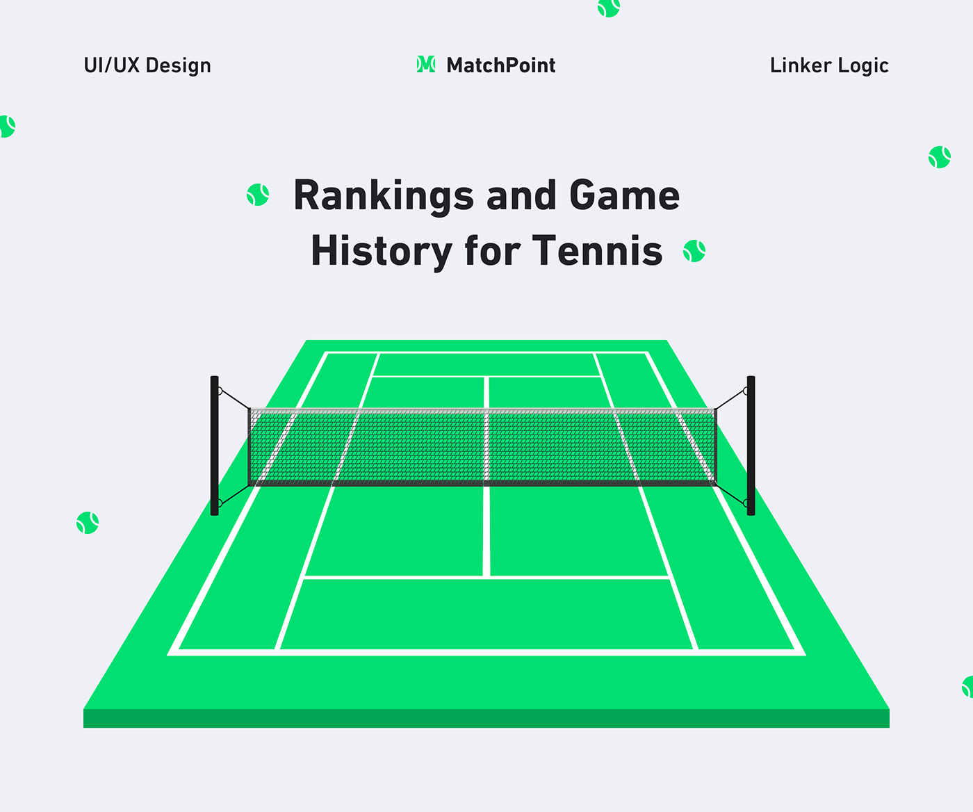 Data green ios iphone mobile sports stats tennis UI ux